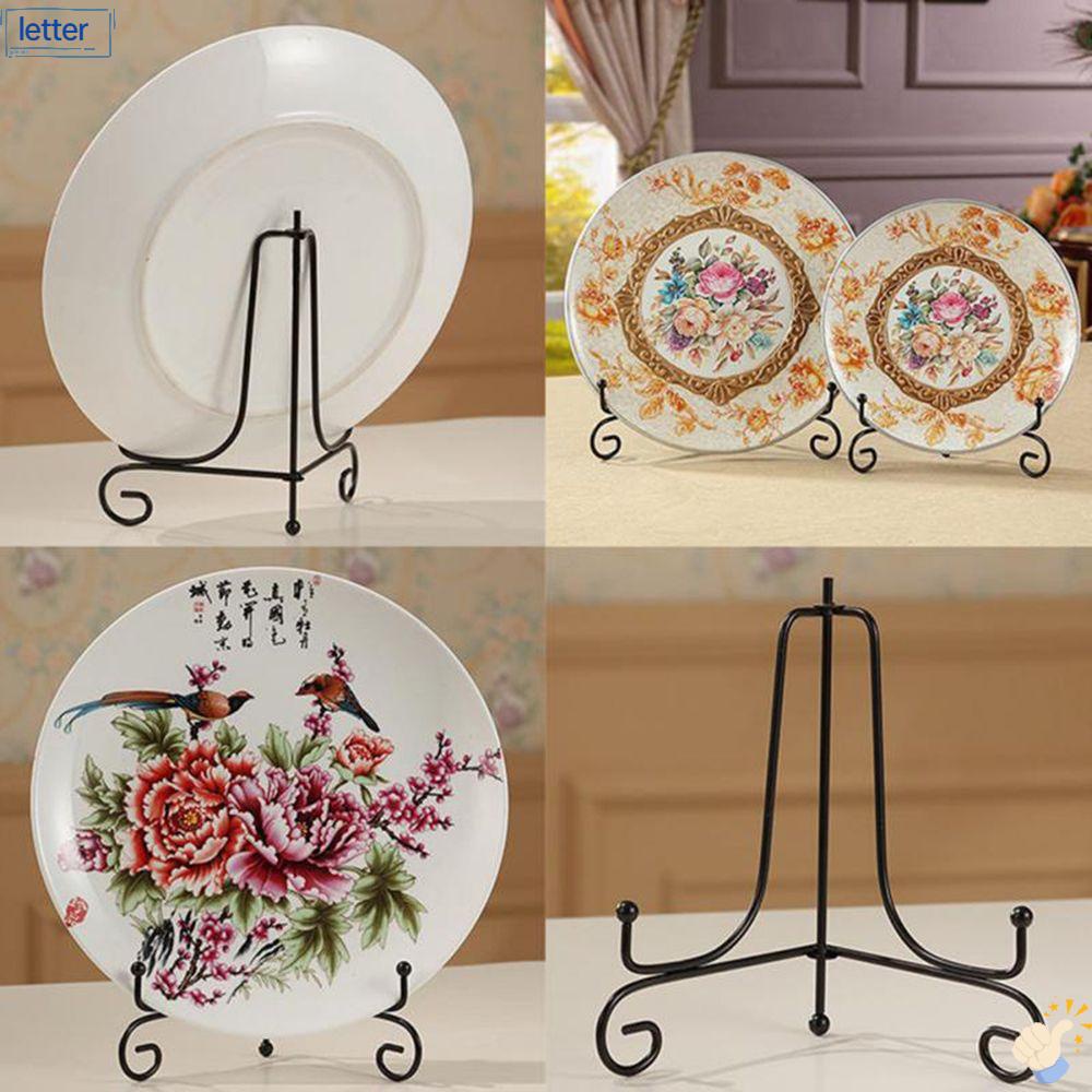 LET Giá Đỡ Trưng Bày Khung Ảnh Bằng Sắt Màu Đen