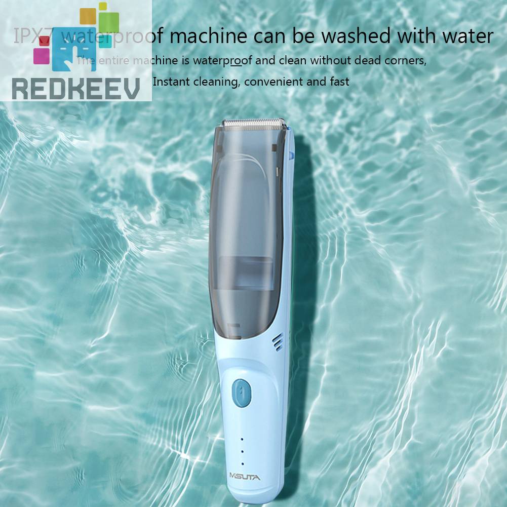 Tông Đơ Cắt Tóc Tự Động 600mAh Có Thể Sạc Lại Tiện Dụng