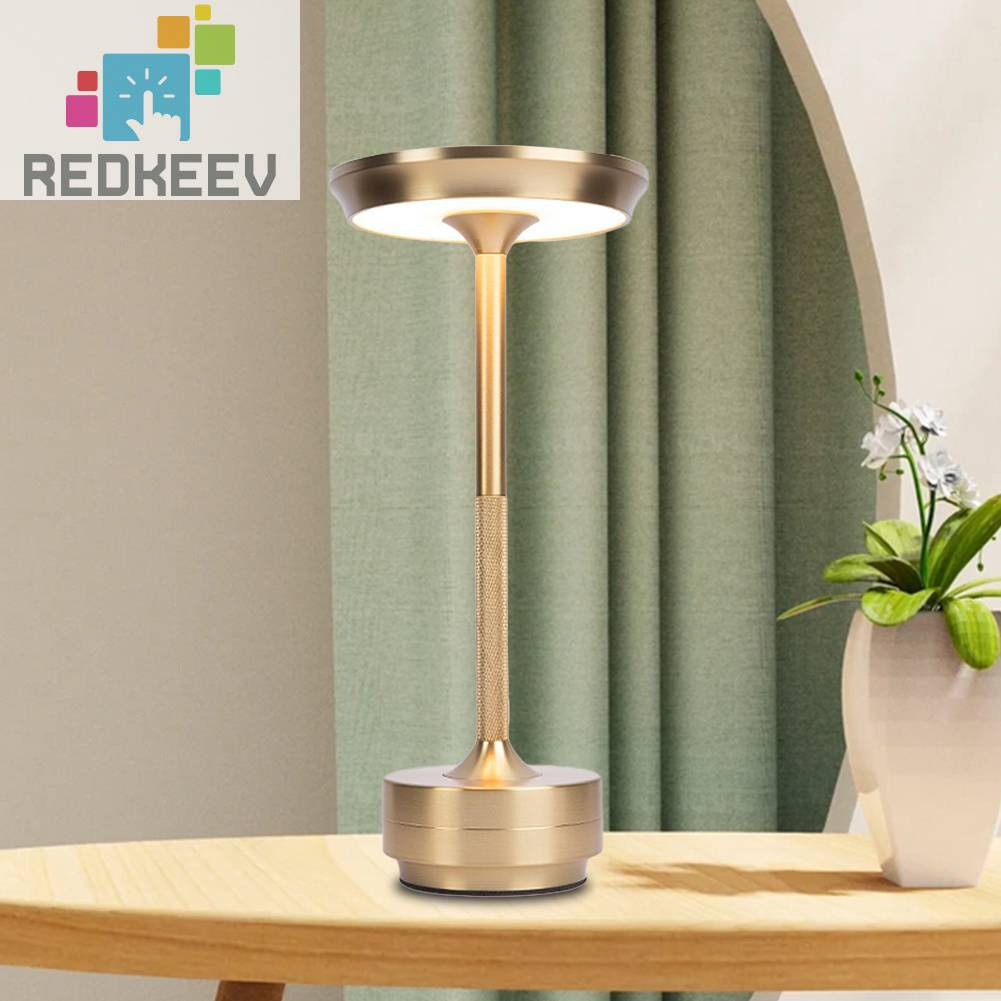 Đèn LED Để Bàn Bảo Vệ Mắt Tiết Kiệm Năng Lượng Phong Cách Retro Dành Cho Khách Sạn Quán Cà P