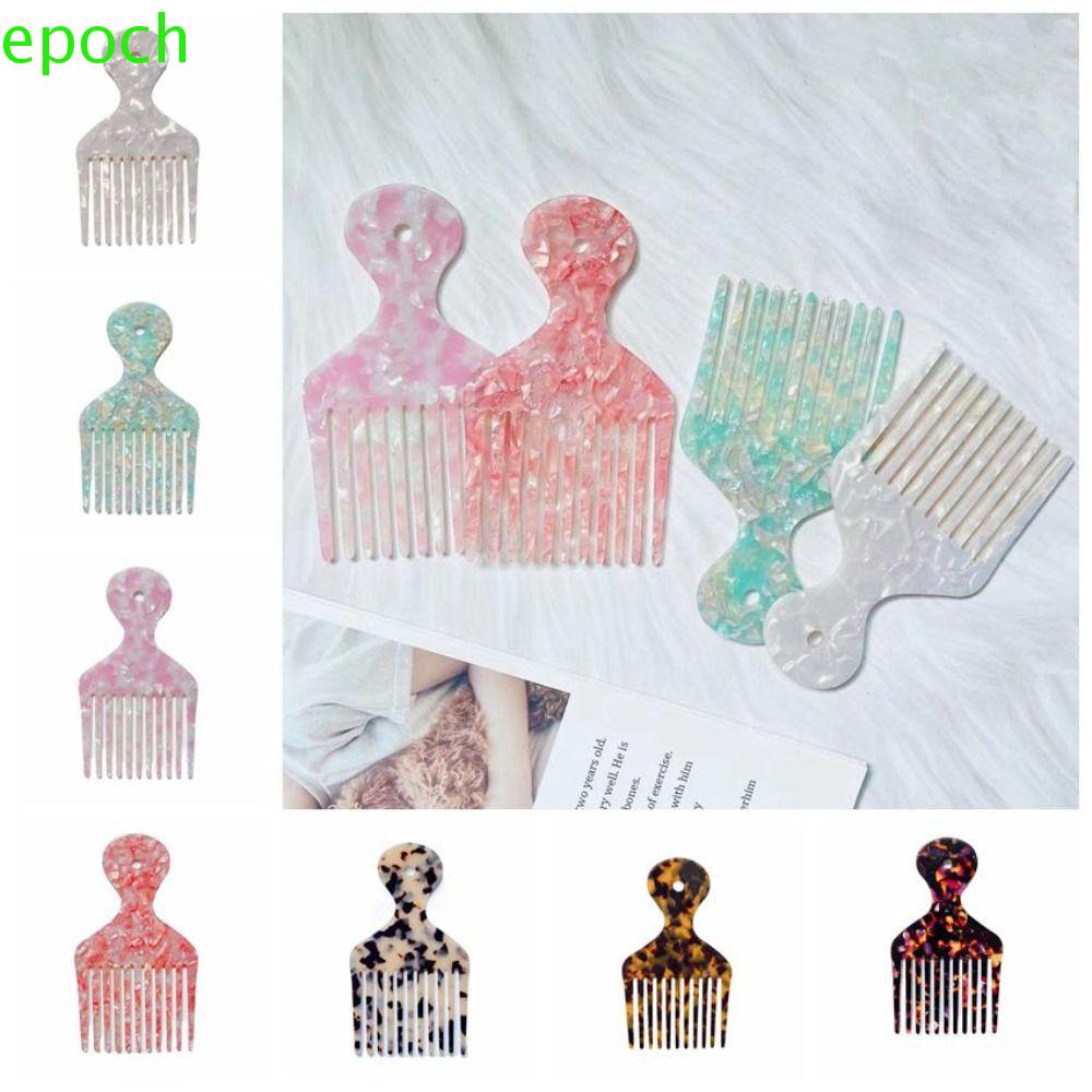 EPOCH Lược Chải Tóc Xoăn Dài Chống Tĩnh Điện Phong Cách Hàn Quốc Cho Nữ Afro