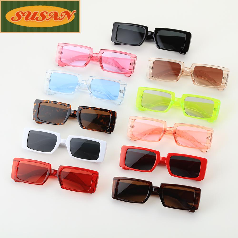 SUSANS Kính Mát Gọng Chữ Nhật Thời Trang Cho Nữ