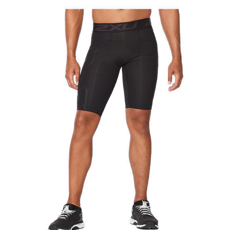 Quần Short 2Xu Men Motion Compression - Black