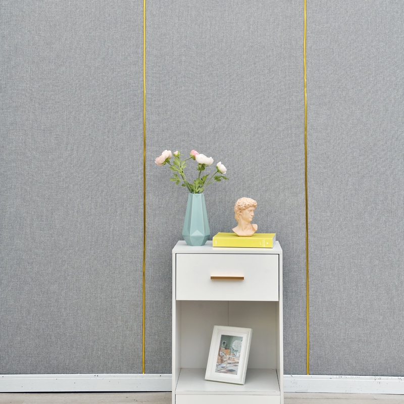 Giấy Dán Tường Tự Dính Họa Tiết Kim Loại 3d Mềm Mại Chống Thấm Nước Trang Trí Nhà Cửa