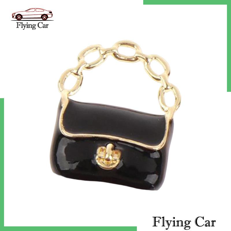 Túi Xách Mini Bằng Kim Loại Dùng Làm Đạo Cụ Chụp Ảnh / Trang Trí Nhà Búp Bê 1 / 12