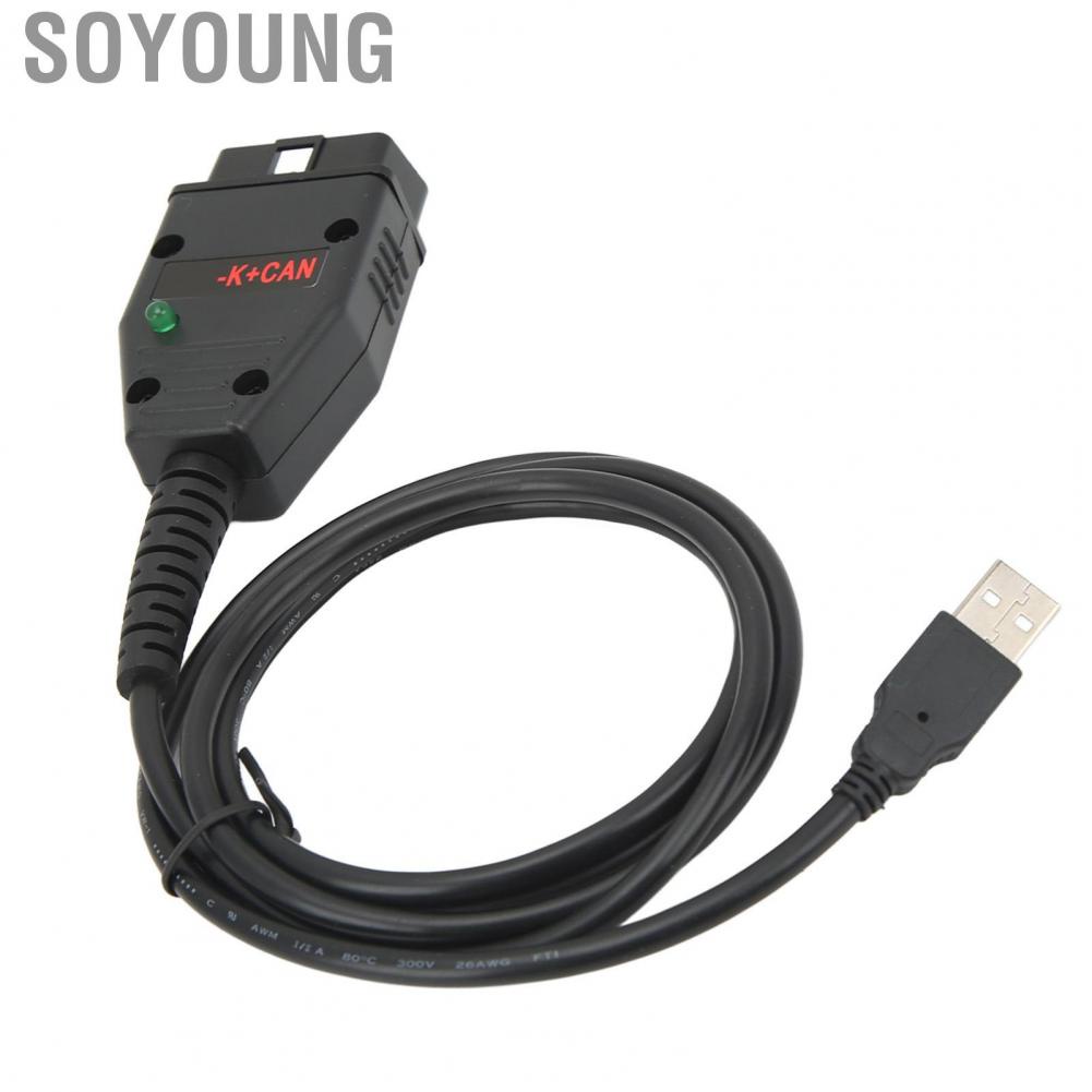Soyoung K CAN Commander Diagnostic Cable  1.4 Version Multifunction OBD2 High Accuracy Durable ABS for Car