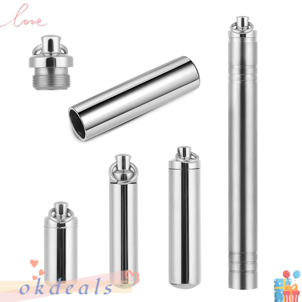 OKDEALS Mặt Dây Chuyền Bằng Thép Không Gỉ Hình Lọ Nước Hoa May Mắn