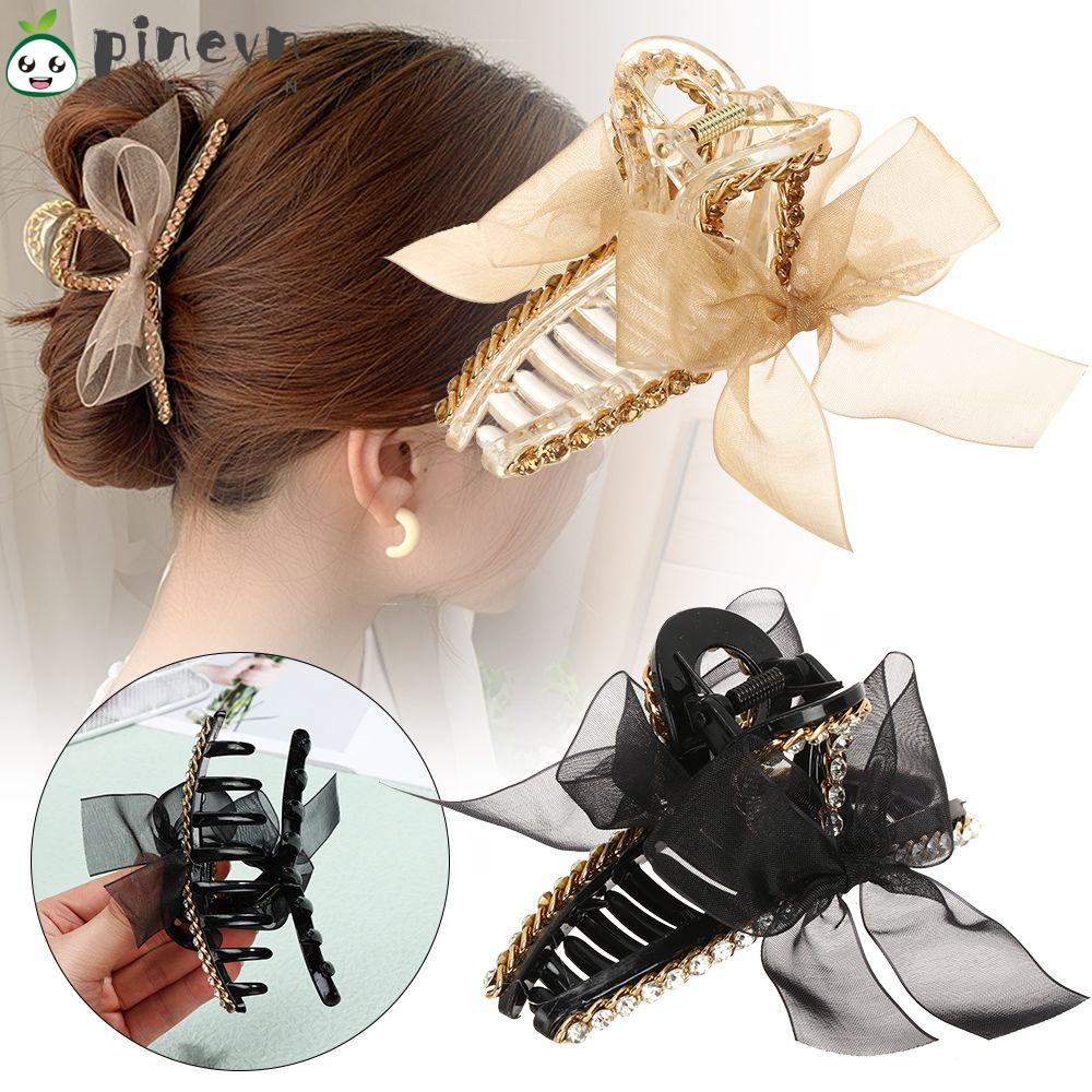 PINEVN Kẹp Tóc Hình Bướm Đính Đá Thời Trang Cho Nữ