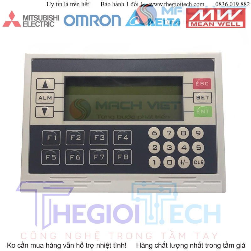 Màn hình OP320 tích hợp PLC FX3U-18MR