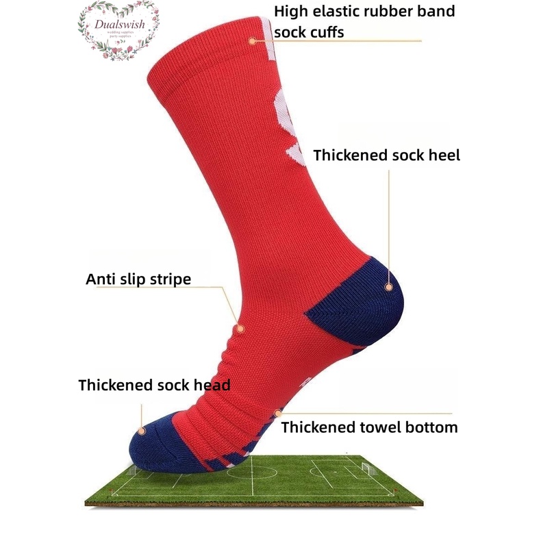 Đôi Vớ Chống Trượt Cổ Vừa In Số Thời Trang Mùa Hè Cho Nam