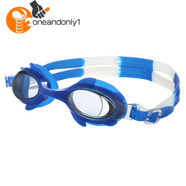 1 Cặp Kính Bơi Silicone Chống Sương Mù Độ Nét Cao Nhiều Màu Tùy Chọn Cho Bé
