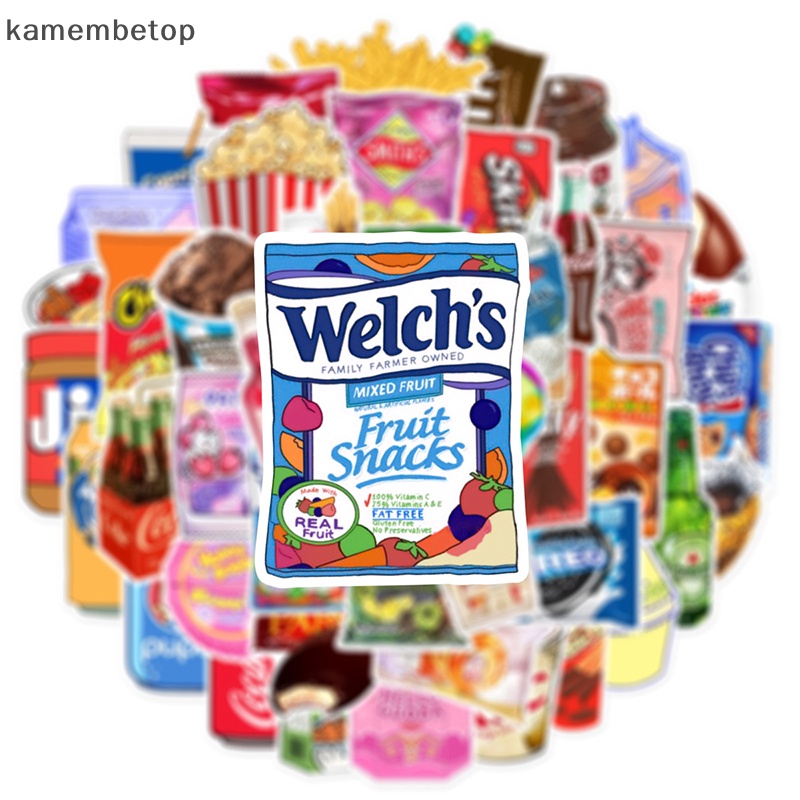 Bộ 50 Miếng Dán Trang Trí Điện Thoại Chống Thấm Nước