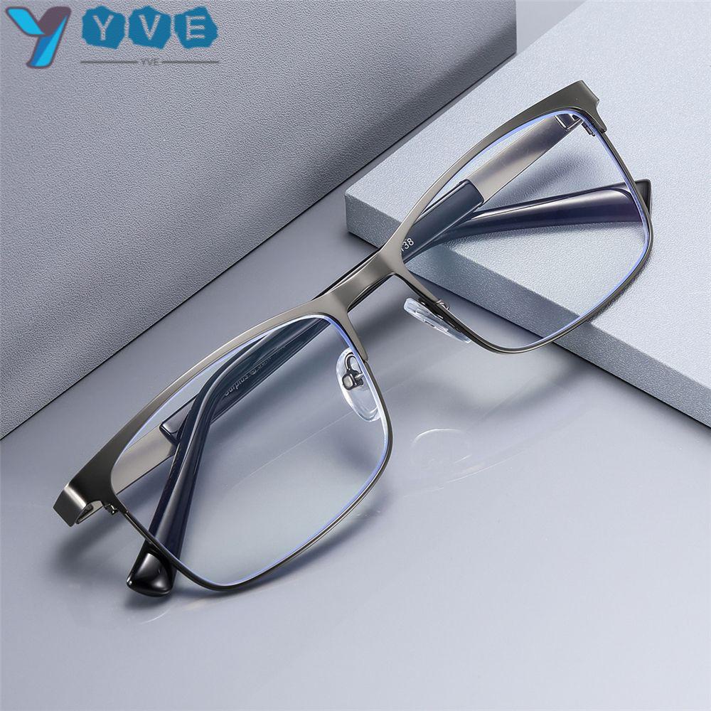 YVE Kính Đọc Sách Bằng Thép Không Gỉ + 1.0 ~ + 4.0 Dành Cho Nam Và Nữ