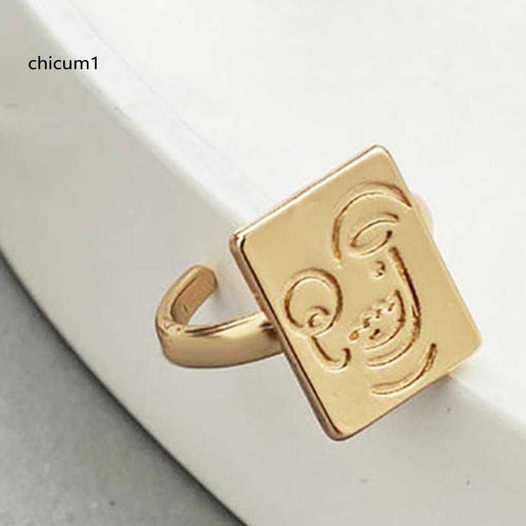 Set 3 Nhẫn Hợp Kim Chống Mòn Thiết Kế Tinh Tế Cho Nữ