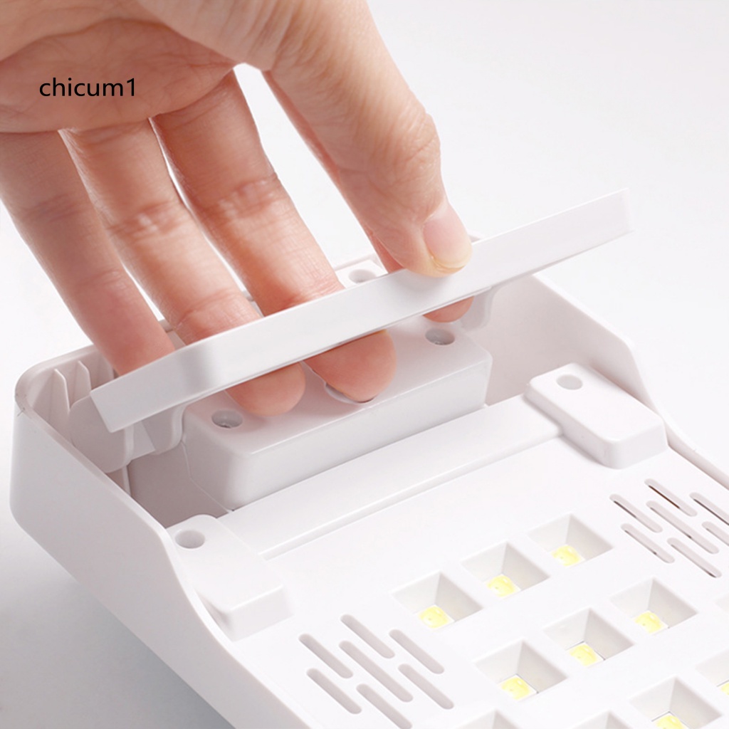 1 Bộ Đèn UV Kỹ Thuật Số Hẹn Giờ Làm Khô Móng Tay Nhanh Chóng Có Thể Gập Lại Cho Gia Đình