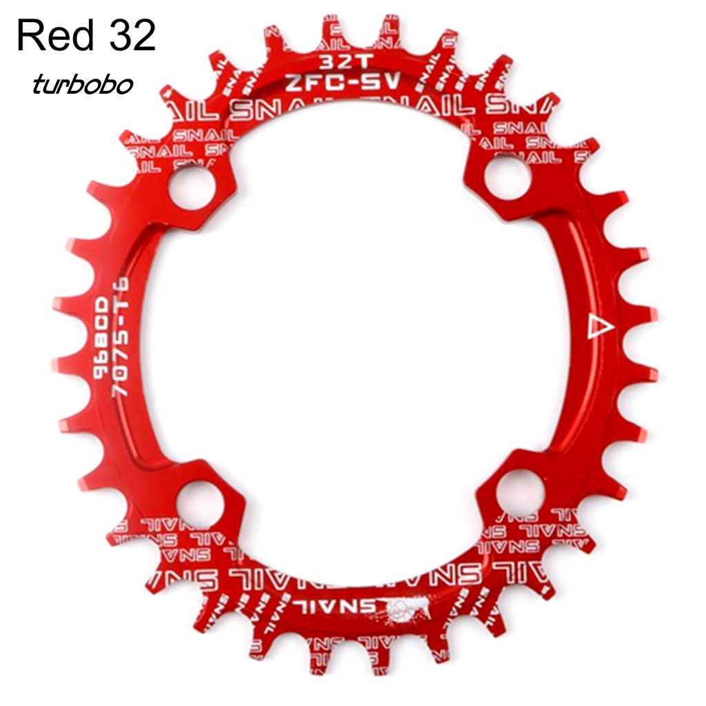 Ống Xích Hình Oval Rộng 32T / 34T / 36T / 38T 104BCD MTB Cho Xe Đạp MTB