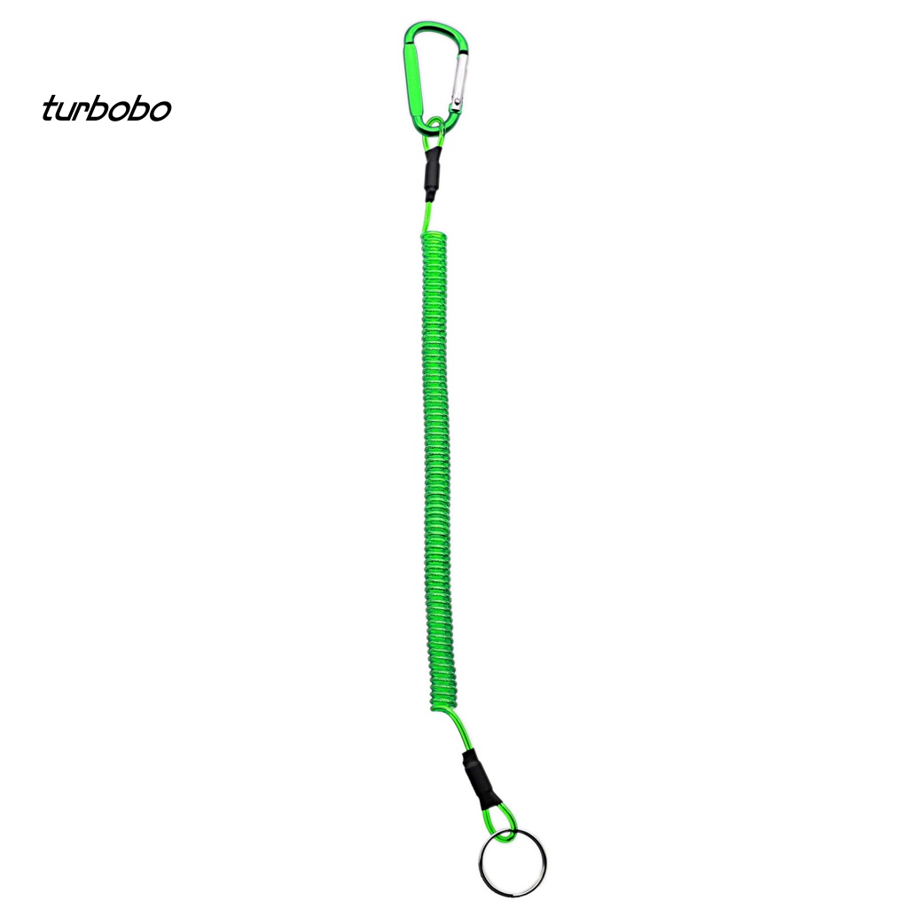 Turbobo Dây Lò Xo Chống Trộm Có Móc Khóa An Toàn Cho Hoạt Động Ngoài Trời