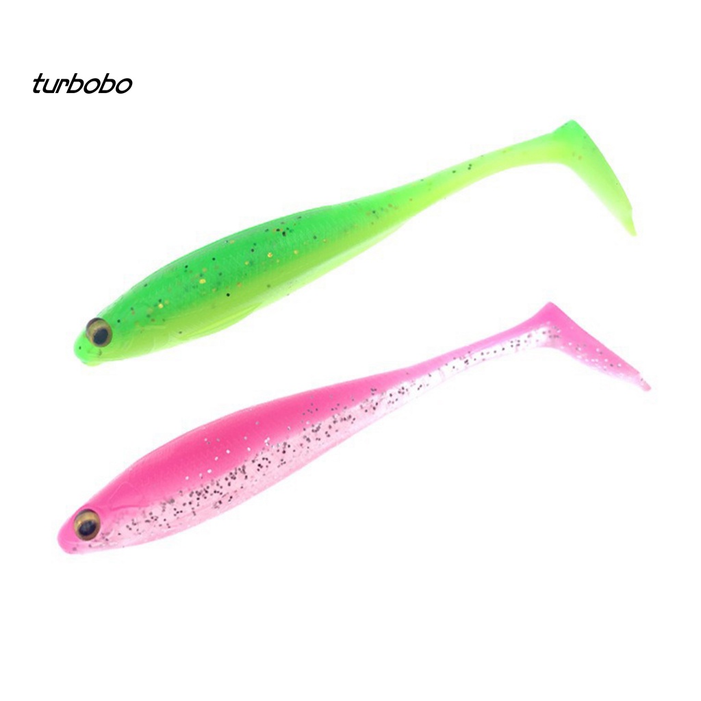 Turbobo 5 Mồi Câu Cá Mềm Dẻo Mắt 3D Độ Bền Cao