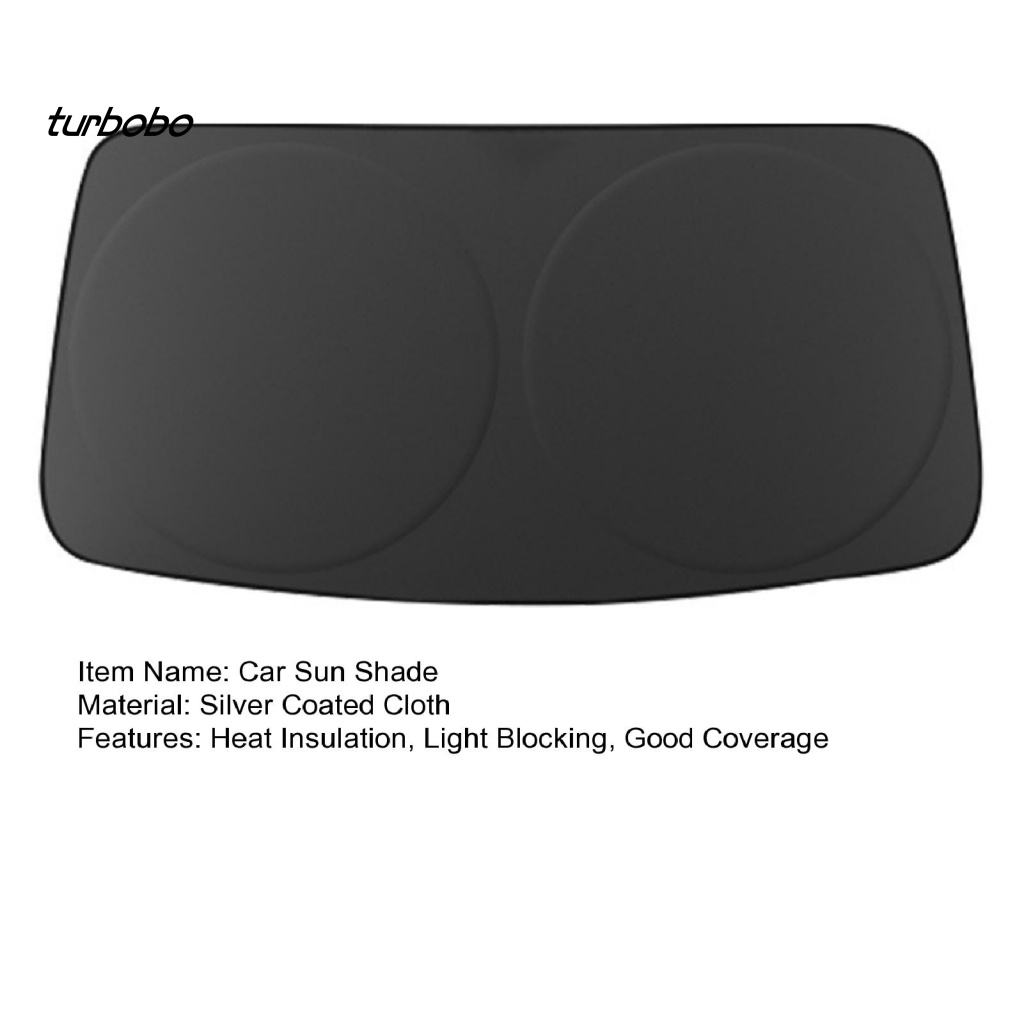 Tấm Che Nắng Cách Nhiệt Chống Tia UV Có Thể Gập Lại Cho Kính Chắn Gió Xe Hơi