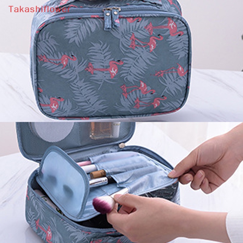 Túi Đựng Mỹ Phẩm TakashiflowerV Chống Thấm Nước Di Động Tiện Dụng Cho Nữ