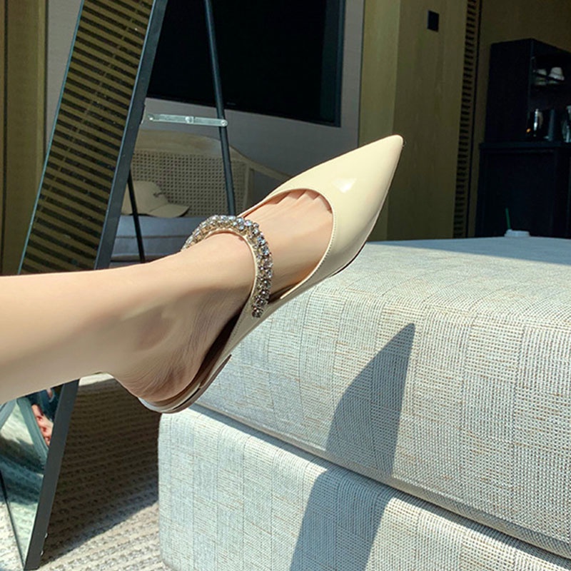 MUCHAO Dép Đế Bằng Chống Trượt Thời Trang Cho Nữ