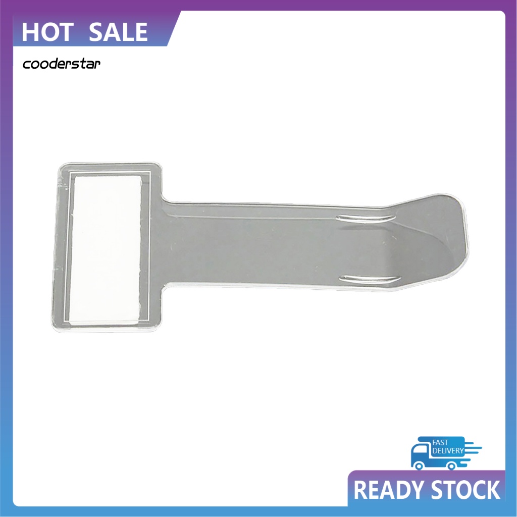 Kẹp Cố Định Vé Máy Bay Bằng Nhựa Trong Suốt Siêu Bền Tiện Dụng Cho Văn Phòng