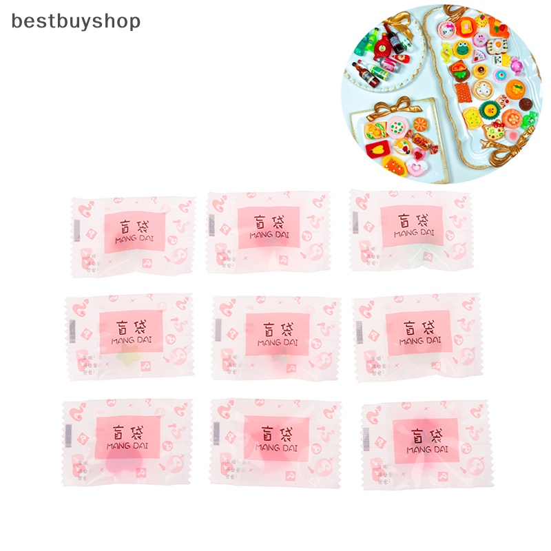 Cửa Hàng Tốt Nhất Set 10 Mô Hình Túi Đựng Thức Ăn Đồ Chơi Mini Dùng Trong Siêu Thị Mới