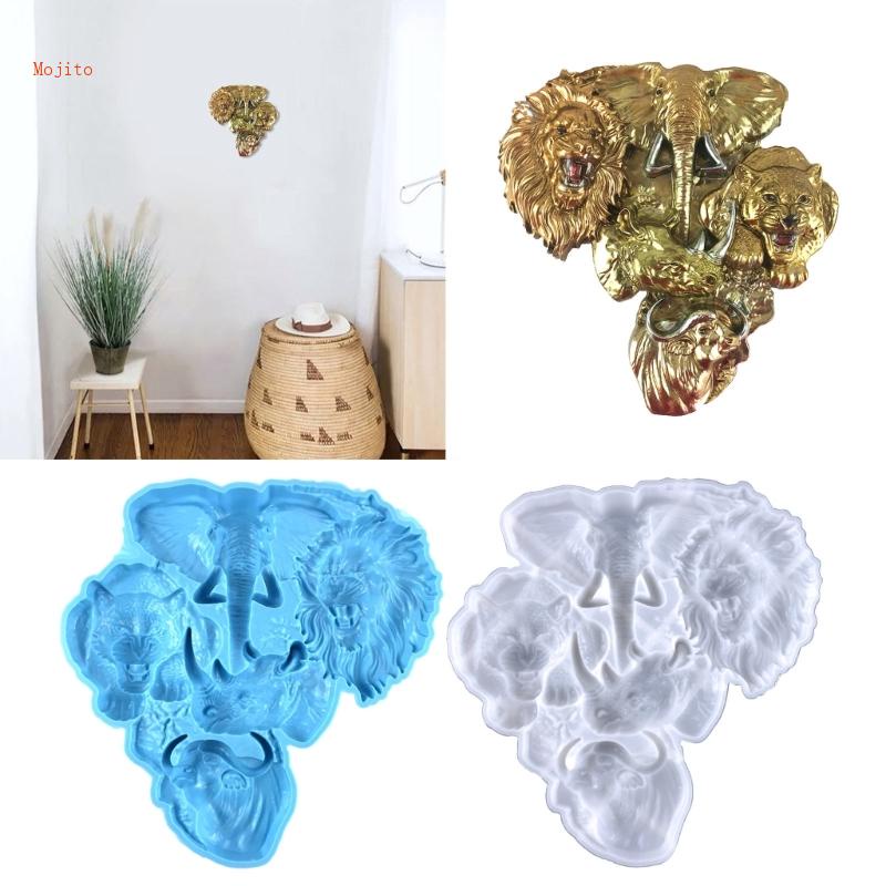 Khuôn Silicone Làm Trang Sức Hình Động Vật Hoạt Hình
