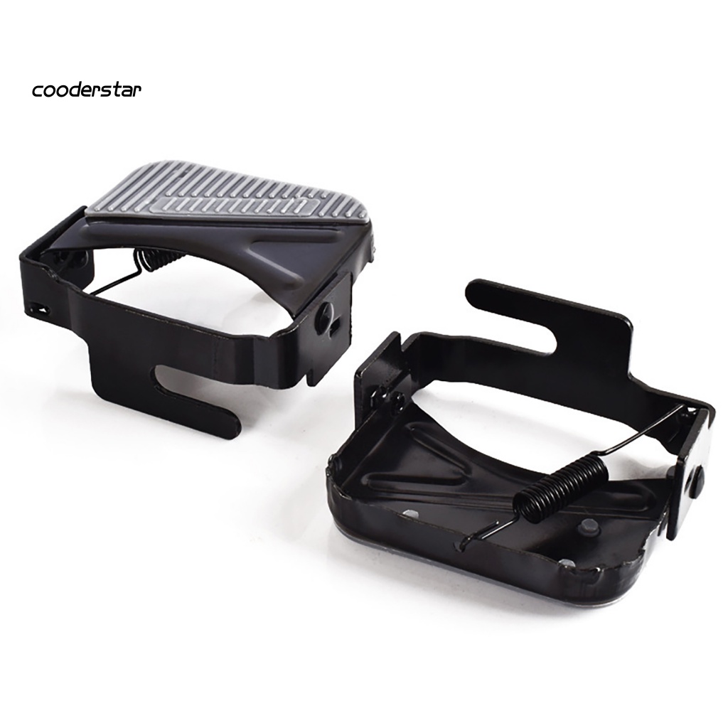 1 Cặp Bàn Đạp Xe Đạp Điện Bằng Thép Mangan Chống Trượt