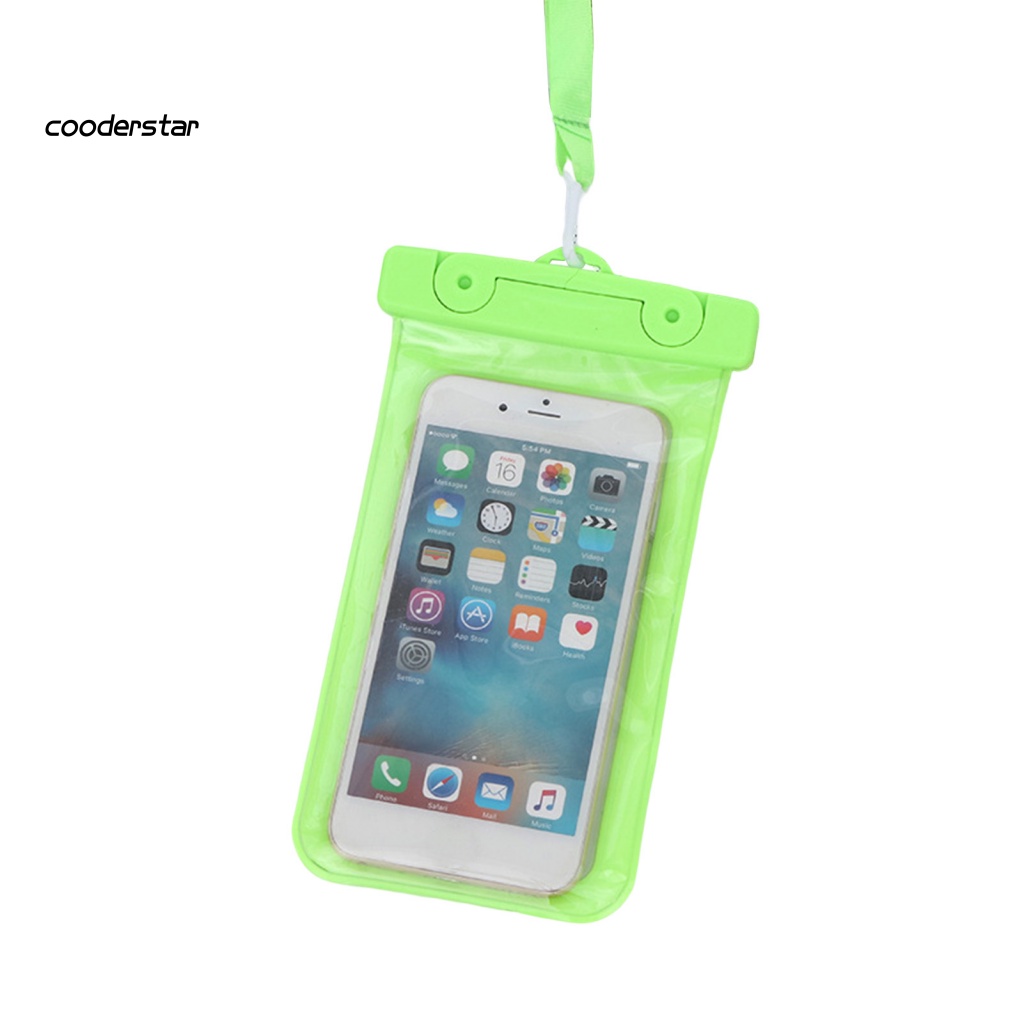 Túi Đựng Điện Thoại Trong Suốt Chống Nước Chống Rò Rỉ Kèm Dây Đeo Tiện Dụng