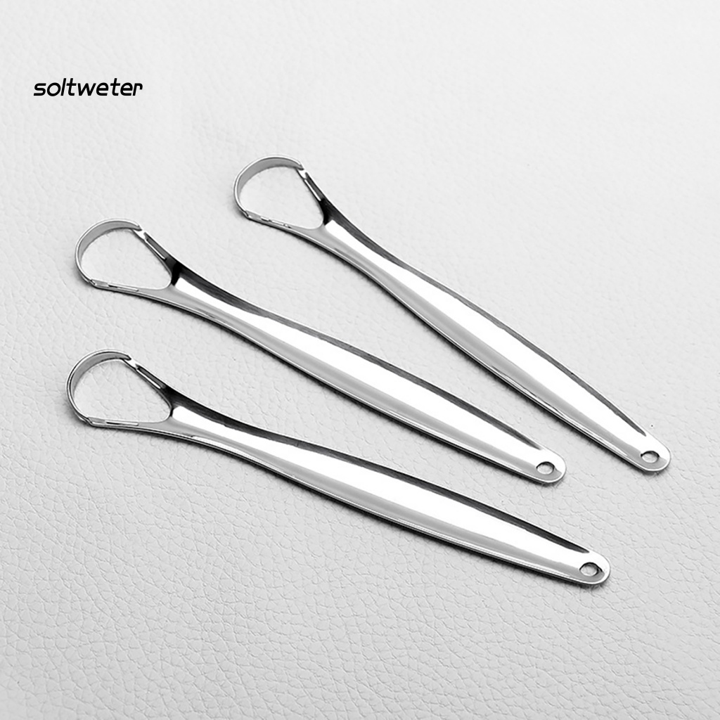 Dụng Cụ Vệ Sinh Lưỡi Cứng Gọn Nhẹ Bề Mặt Mịn Màng Mạnh Mẽ Dùng Làm Quà