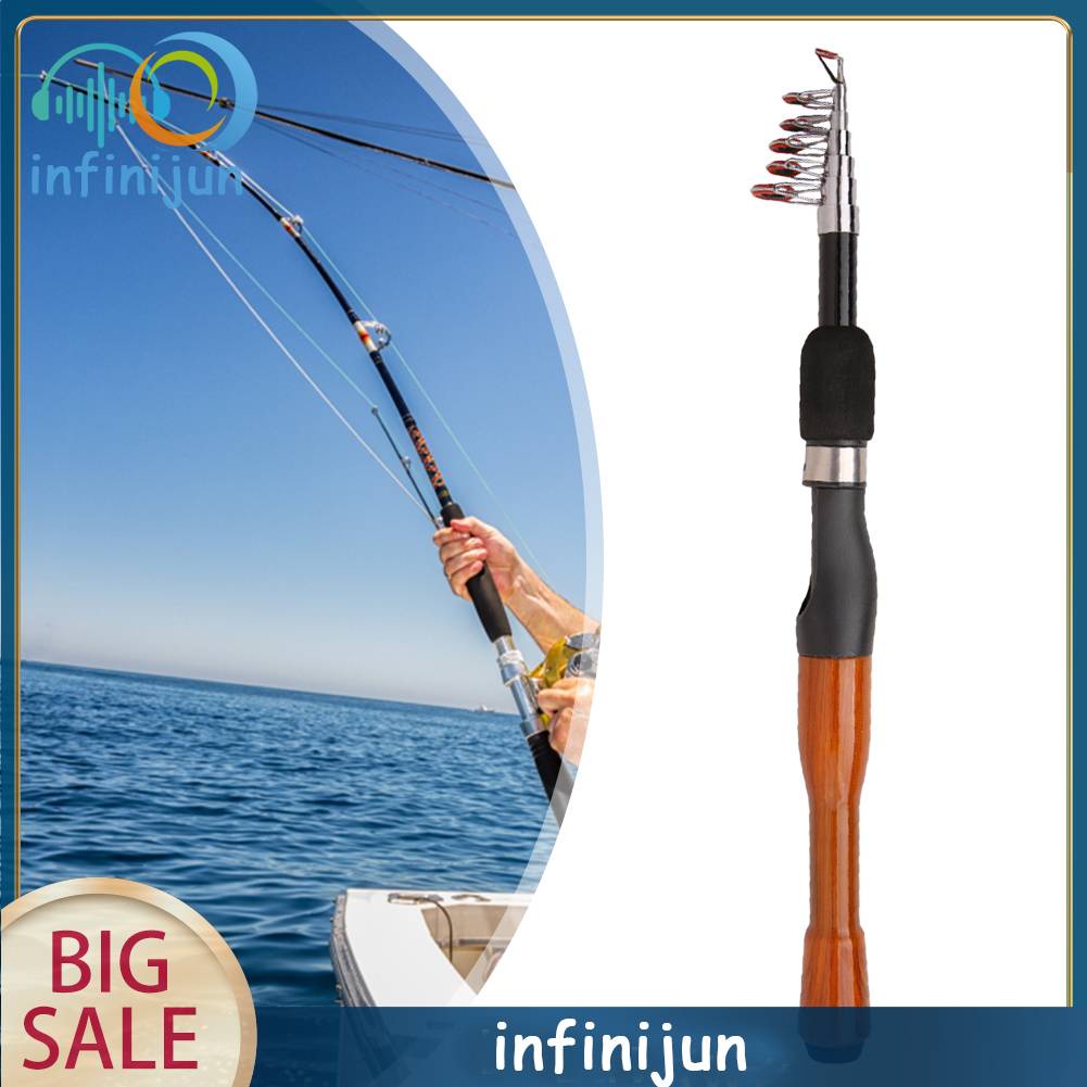 Cần Câu Cá Bằng Carbon 1.3M / 1.6m / 1.8M Cao Cấp