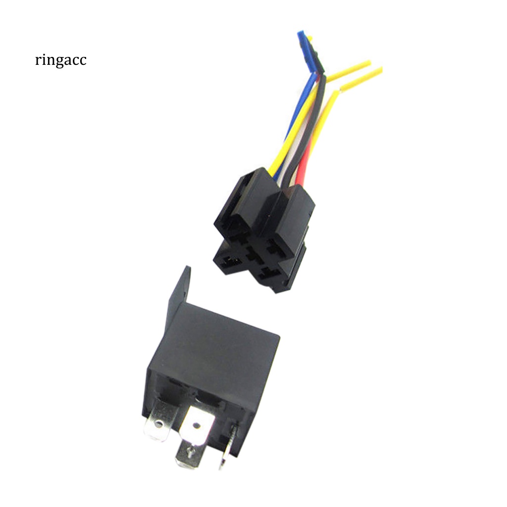 Rơ Le Ô Tô RGA DC 12V 5 Pin 5 Dây Với Ổ Cắm 30 / 40 Amp