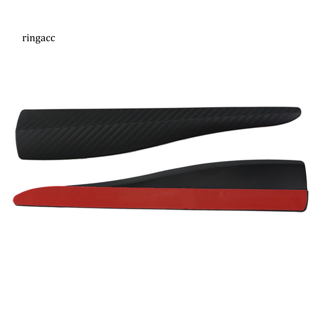 Bộ 2 Miếng Dán Bảo Vệ Góc Cạnh Xe Hơi Chống Va Chạm Họa Tiết Sợi Carbon Tiện Dụng
