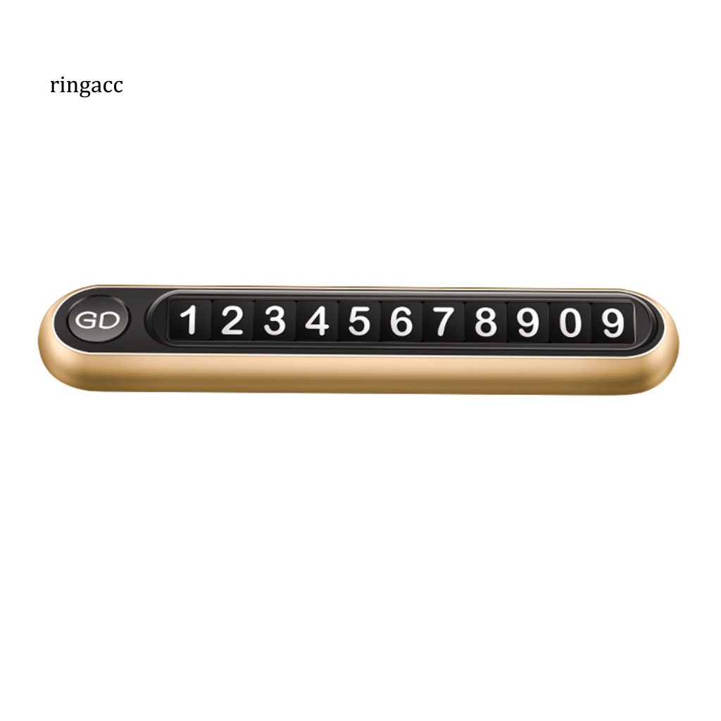 Rga Bảng Số Điện Thoại 3D Nổi Một Bấm Hiển Thị Màu Dạ Quang Hấp Thụ Mạnh Mẽ Hỗ Trợ Đậu Xe Ban Đêm