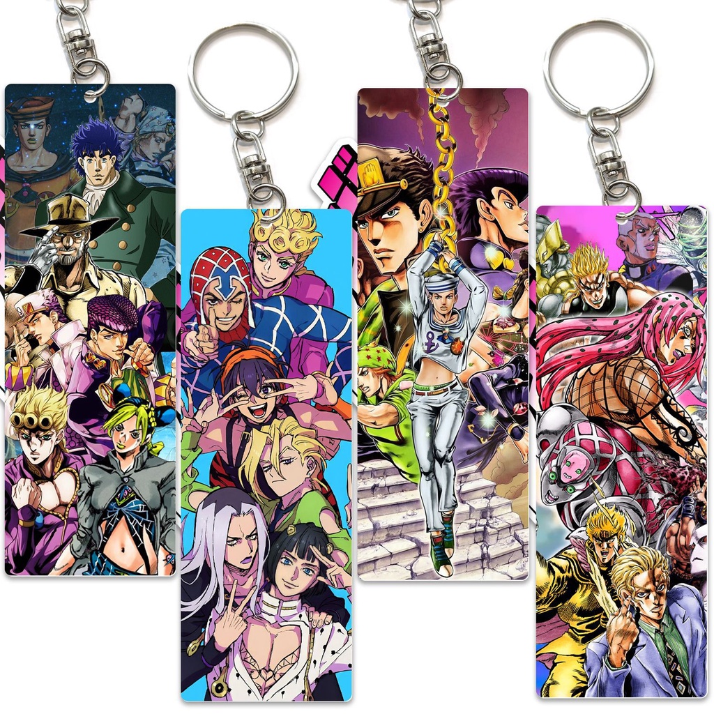 Móc Khóa Hình Nhân Vật Hoạt Hình Jojo 'S Bizarre Adventure