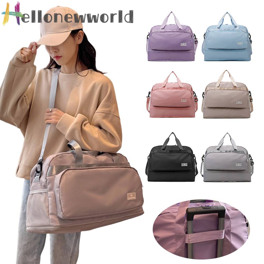 Túi Đựng Đồ Tập Thể Thao Sức Chứa Lớn Chia Ngăn Khô / Ướt Tiện Dụng Cho Nam Và