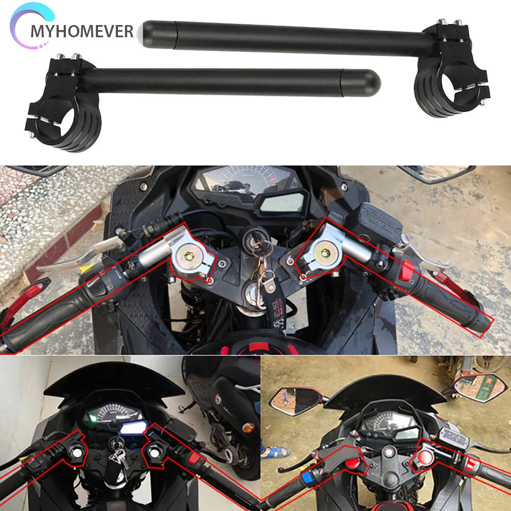 Phụ Tùng Tay Lái 31 / 32 / 33 / mm Bằng Hợp Kim Nhôm CNC Cho Xe Máy