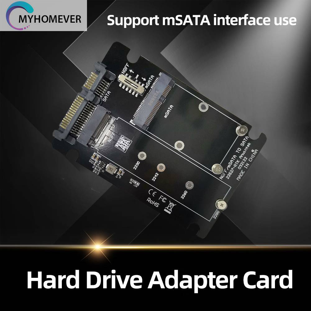 Bảng Mạch Ổ Cứng Giao Diện Kép Cho 2230 / 2242 / 2260 / 2280 M.2 NGFF SATA SSD