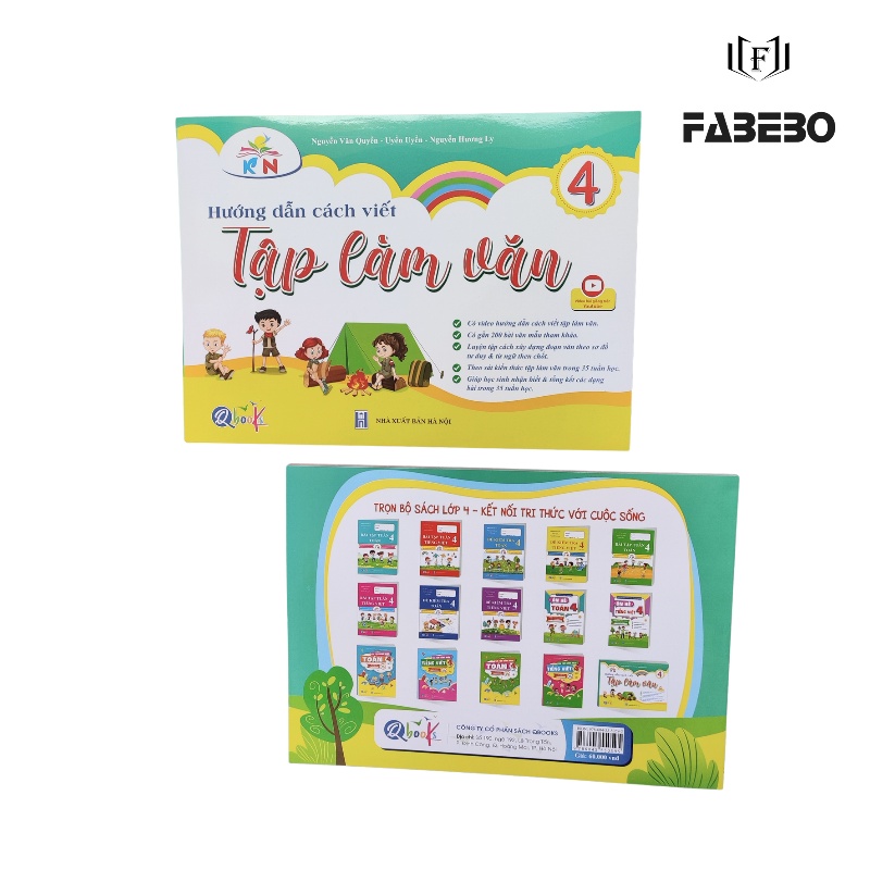 Sách - combo Hướng dẫn cách viết Tập Làm Văn lớp 4- Kết Nối+ Cánh Diều