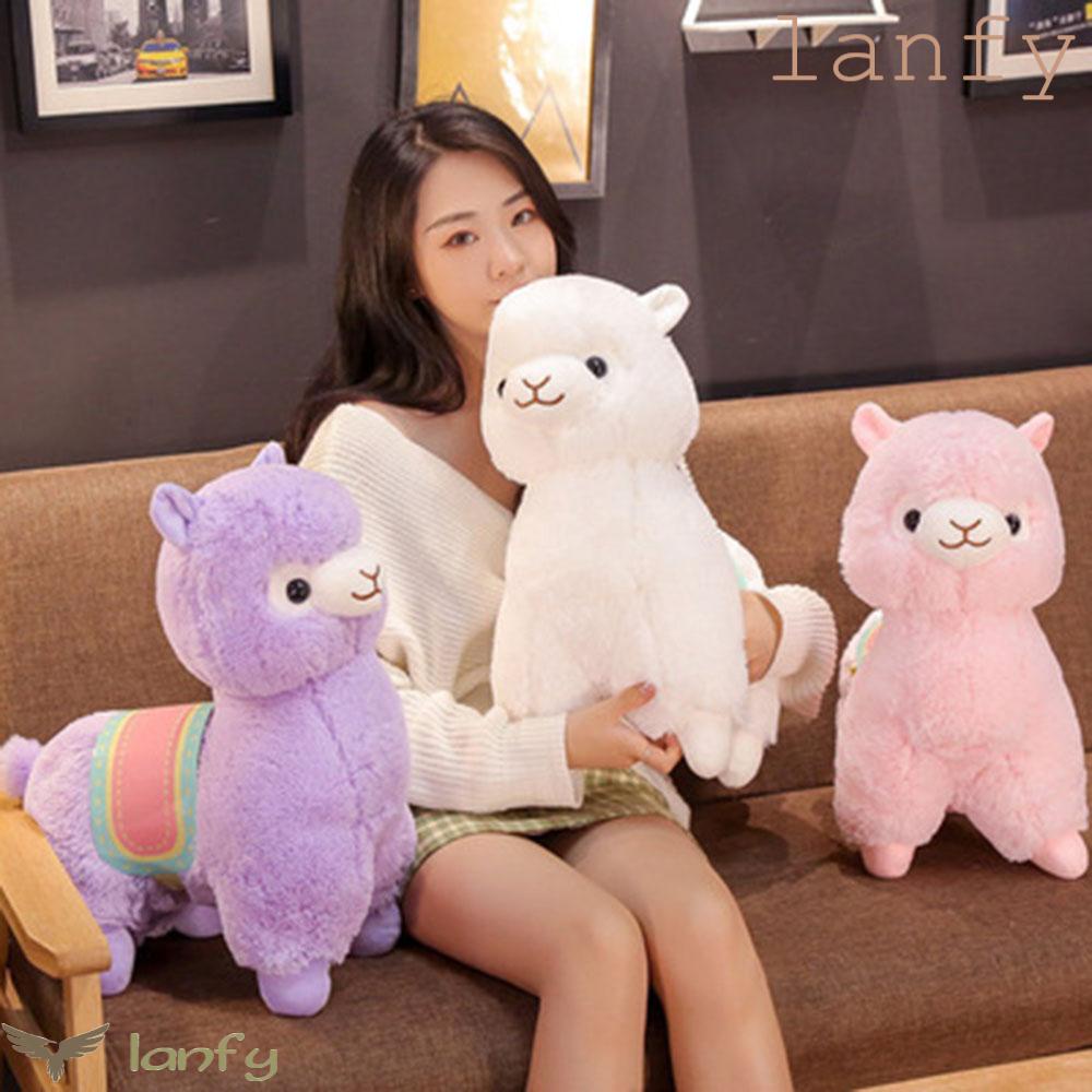 LANFY Lạc Đà Nhồi Bông Mềm Mại Kích Thước 35CM / 50CM Dành Cho Bé