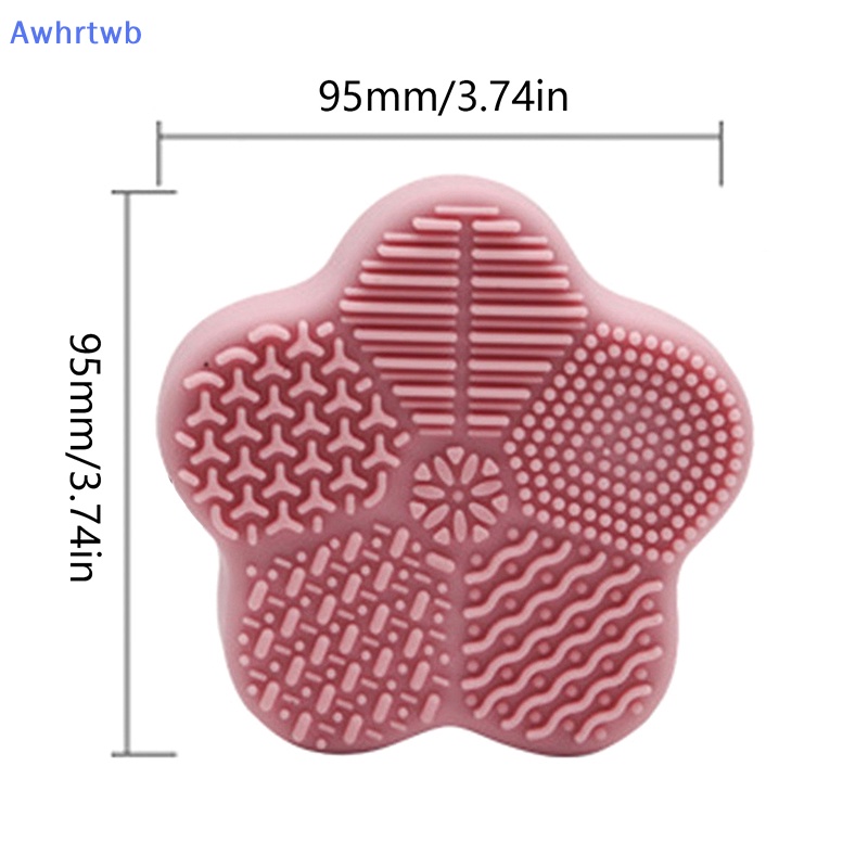1 Miếng Silicon Vệ Sinh Cọ Trang Điểm Hình Sao Biển Mới