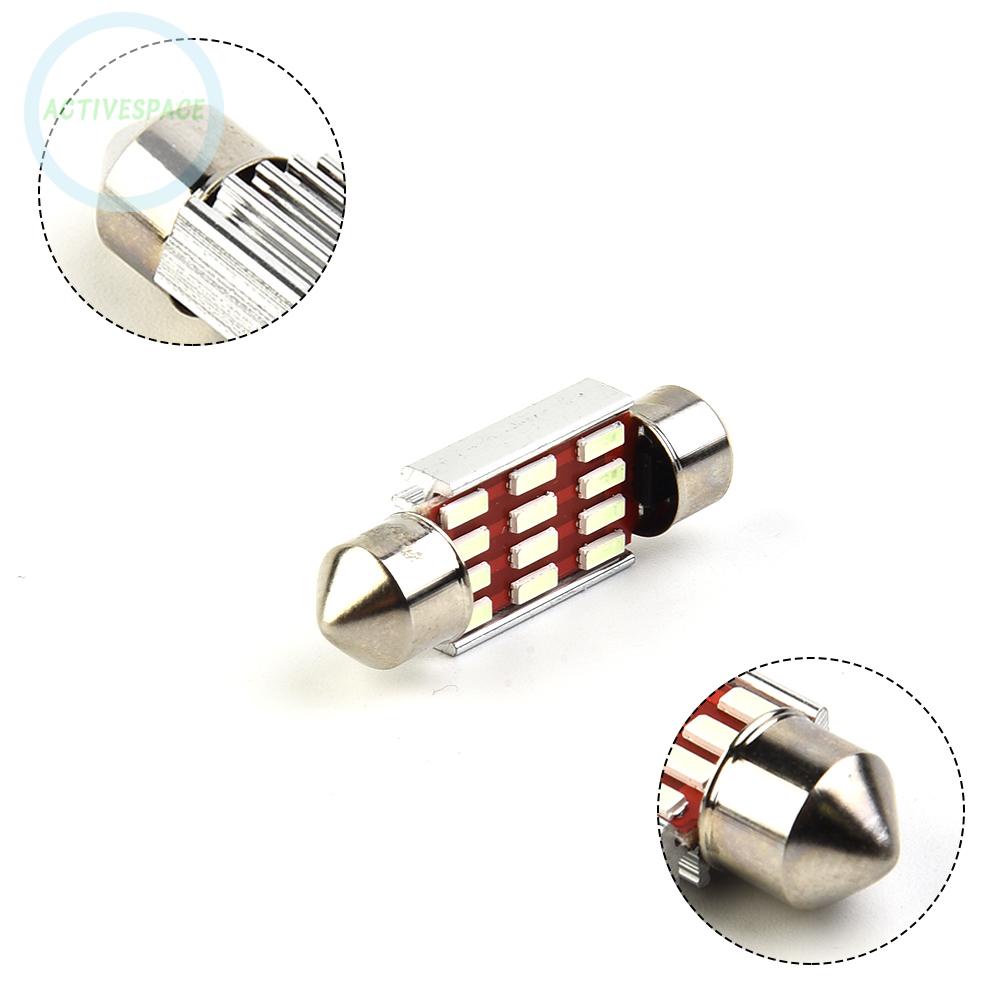 ⚡READYSTOCK⚡Festoon Canbus LED 36mm 4014 SMD Blue Illumination for Car Interior Enhancement