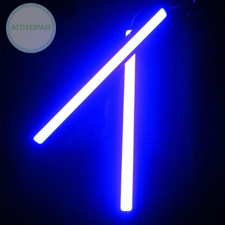 ⚡READYSTOCK⚡DRL Fog Light DC 6W Running 500lm 78cm Ultrathin Super Bright 12V Blue