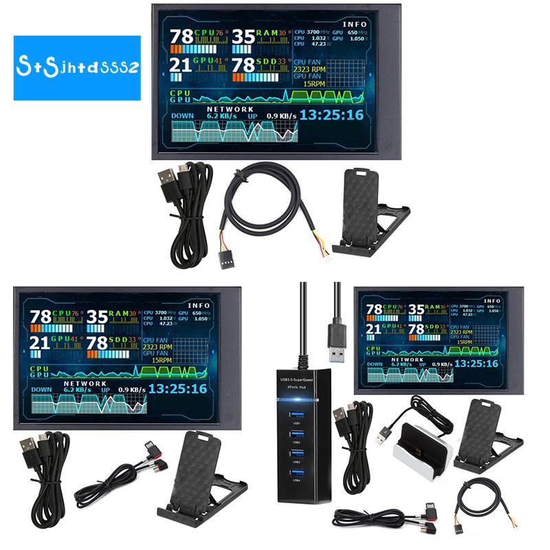 Mô-đun Màn Hình LCD 3.5 Inch Mini IPS Cho Màn Hình Máy Tính AIDA64 Chassis USB