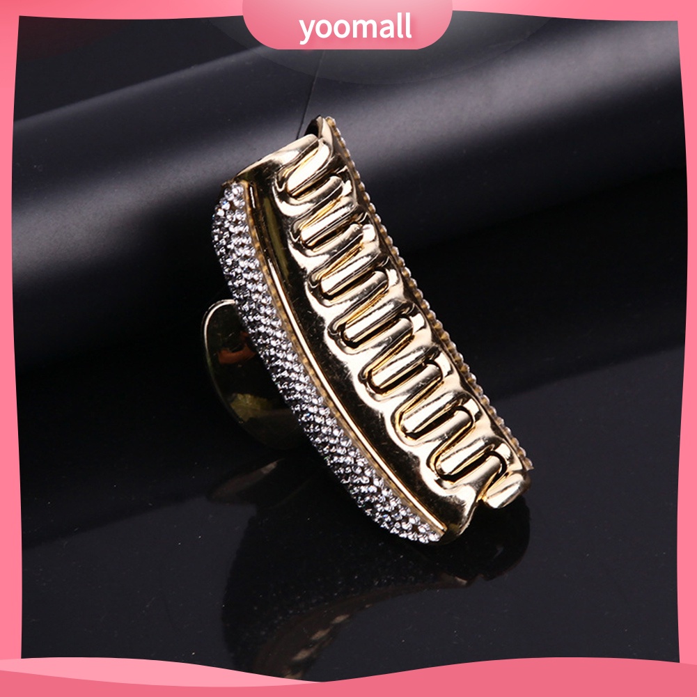 Kẹp Tóc Càng Cua Đính Đá Kim Cương Giả Toàn Diện Cho Nữ