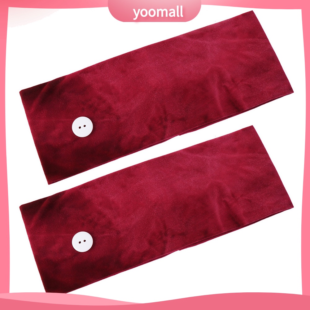 Set 2 Băng Đô Cài Tóc Bảo Vệ Tai Chống Mồ Hôi Chăm Sóc Sức Khỏe