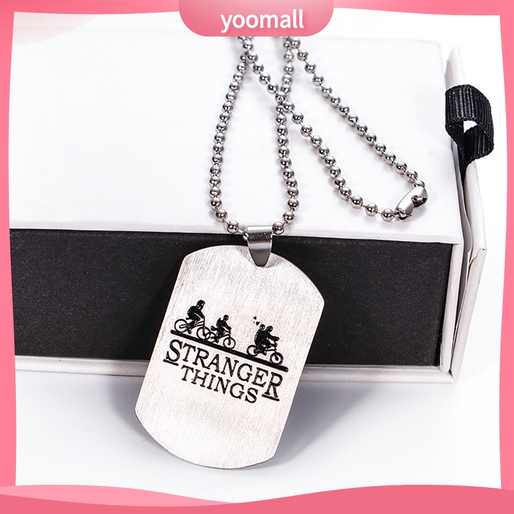 Vòng cổ Mặt Chữ Stranger Things Thời Trang Cho Nữ