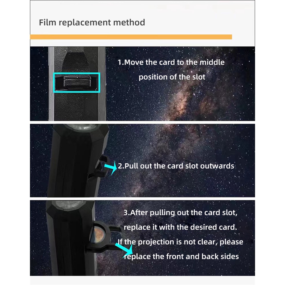 Đèn chiếu sao Aubess Đèn chiếu mặt trăng Đèn chào đón mặt trăng Phòng ngủ Đèn ngủ Internet Người nổi tiếng Ánh sáng nền Hoàng hôn Ánh sáng