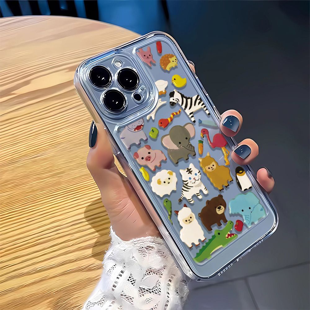 Ốp Điện Thoại Mềm Chống Sốc In Hình Chú Voi Cho Apple Iphone 11138piPhone14Promax 127 WEAH