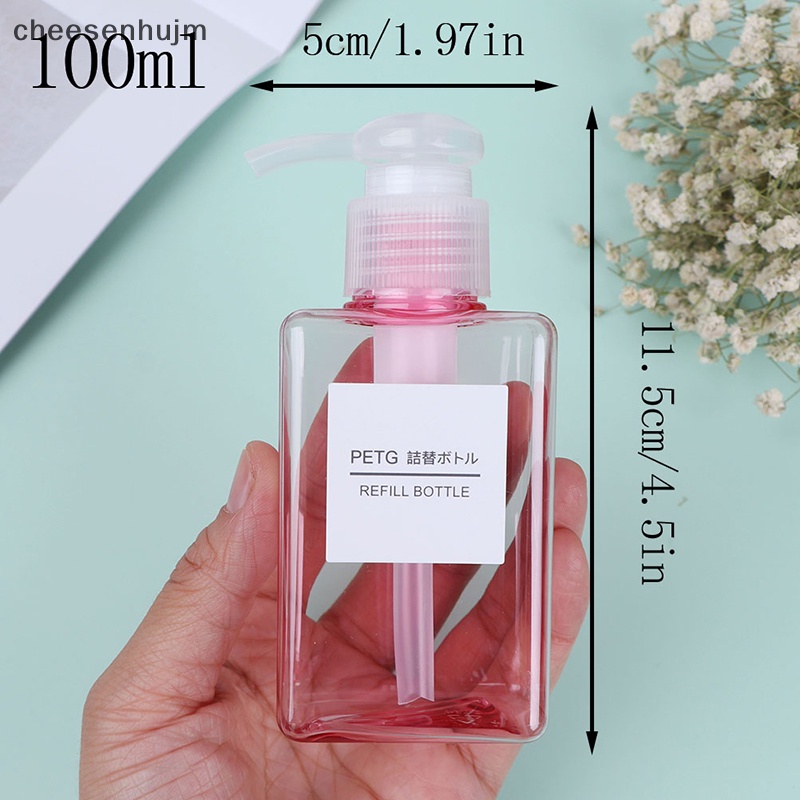 Bình Rỗng 100ml Đựng Xà Phòng Dạng Lỏng Tiện Dụng